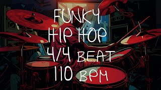 44 Drum Beat  110 BPM  HIP HOP FUNKY [upl. by Iarahs703]