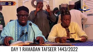 Day 1 Ramadan Tafseer 14432022 by Sheik Aminu Ibrahim Daurawa [upl. by Lilhak]