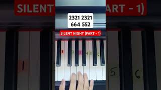 Silent Night Part 1 Piano Tutorial silentnight christmaspiano part1 [upl. by Yarvis265]