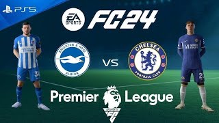 EA SPORTS FC 24  03 Brighton vs Chelsea  UEFA Premier Leauge 2324  full Match 4K 60fps [upl. by Darby579]