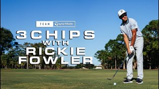 Rickie Fowlers Greenside Chipping Techniques  TaylorMade Canada [upl. by Howund509]