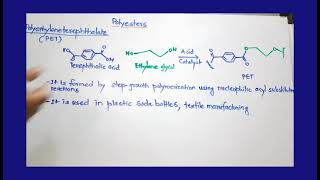 Polyesters polyethyleneterephthalate PET [upl. by Fritts308]