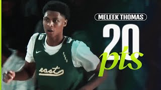 Meleek Thomas GETS BUCKETS In The Nike World Basketball Festival Championship [upl. by Christal308]