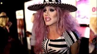 Sharon Needles Interview [upl. by Onabru]