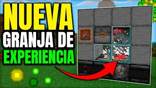 NUEVA GRANJA de Experiencia INFINITA en Minecraft 121 😉 BEDROCK [upl. by Konstance]