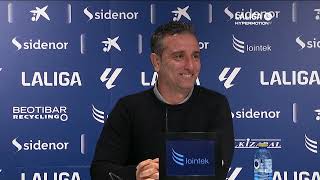 Rueda de prensa SD Amorebieta vs RCD Espanyol de Barcelona [upl. by Okeim]