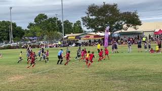 Burpengary Jets U10 Black vs Norths Mackay Gordan Tallis Cup 2022 [upl. by Suoilenroc]