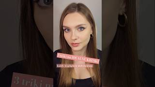 3 triki na IDEALNE KRESKI 💫 każdy wygląda w nich dobrze ✨️ makeup makeuptutorial makijaż beauty [upl. by Aicenod265]