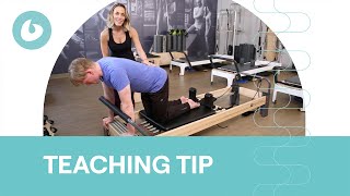 Using the Footbar for Stability amp Core Activation  Teaching Tip [upl. by Neved185]