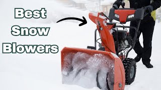 Best Snow Blowers 2024 [upl. by Nettirb]