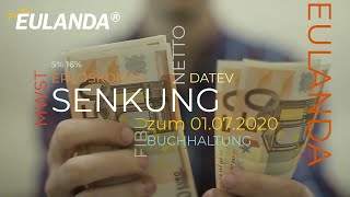 EULANDA MehrwertsteuerUmstellung zum 01 Juli 2020 [upl. by Yetti]