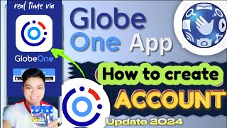 How to create account in globe one  Paano gumawa Account sa globe one  Globe one account globe one [upl. by Aliuqehs]