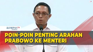 FULL Pesan Prabowo Sebelum ke Luar Negeri Jangan Ragu Tindak Tegas Judi Online hingga Korupsi [upl. by Anay]