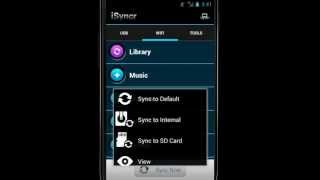 iTunes To Android Using iSyncr [upl. by Forcier]