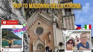 Amazing Church Santuario Madonna Della Corona ItalyVerona August 2024  Woow super Ganda vlog [upl. by Ylloj401]