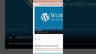 New wordpress tutorials in WordPress shorts wordpress [upl. by Botnick]