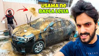 USAMA NE MERI CAR DESTROY KAR K BADLA LE LIA 🤬  MISHKAT KHAN VLOG [upl. by Worl]