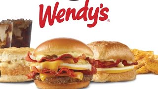 FOOD REVIEW Wendys Breakfast [upl. by Ayerf]