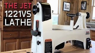 JET 1221 Variable Speed Midi Lathe Overview by JET TOOLS USA [upl. by Yroc]