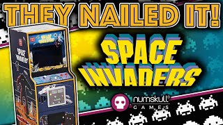 Numskull Space Invaders Quarter Arcade Is Incredible [upl. by Tia688]