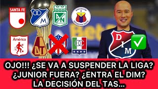 OJO BERMÚDEZ LO ACLARA TODO ¿JUNIOR ELIMINADO  ¿ENTRA EL DIM ¿SE SUSPENDE LA LIGA [upl. by Salita]