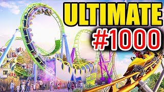 3D Roller Coasters Ultimate Collection  1000th Vídeo  VR Vídeo 3D SBS Google Cardboard • VR Box [upl. by Sezen188]