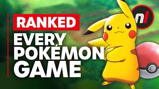 The Best Pokémon Games Ranked [upl. by Dane]