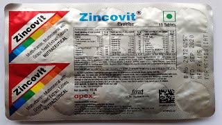 Zincovit Tablet Use Multivitamin Multimineral  Best Multivitamin Health Supplement  Covid 19 [upl. by Graaf826]