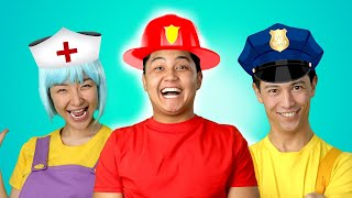 Jobs Career amp Professions Song  TigiBoo Nursery Rhymes Kids Songs [upl. by Nerb22]