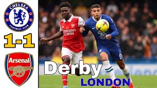 Chelsea Vs Arsenal 11 Highlight and Goals Primership match 2425 [upl. by Sivehc]