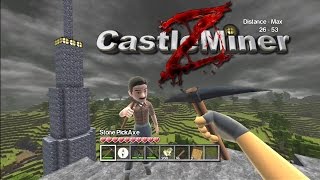 Minecraft avec des AK 47  Castle Miner Z [upl. by Luci]