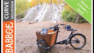 Babboe Curve Mountain  Review  Lastenrad EBike  Aktivitäten trotz Corona  MamiSurvival [upl. by Attelrac]