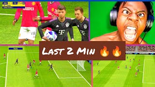 Last 2 Minutes of Man United vs Bayern 🔥🔥🔥 Efootball 2024 Pro GAMEPLAY [upl. by Ortrud135]