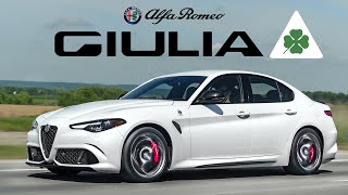 The 2020 Alfa Romeo Giulia Quadrifoglio is the COOLEST Sport Sedan [upl. by Michail969]