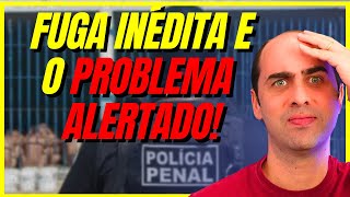 A fuga em Mossoró e a falta de efetivo na Polícia Penal Federal [upl. by Burner729]