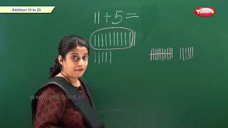 Addition 10 to 20  Maths for Kids  Kindergarten Maths School Syllabus  Maths For Pre School [upl. by Naillil]