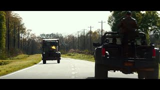 Jeepers Creepers 3 Ravenous 2017 Truck Vs Machine gun Scene [upl. by Auoh]