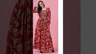 floral dresses for women  floral dresses from meesho  floral dresses 2024 [upl. by Adnalro]