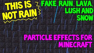 4 Fake Particles Effects to Make your Minecraft Base look way better  No Mods In Survival [upl. by Jaymie749]