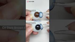 MYEYEBB Fruit Series Best For Light Brown Eyes And Dark Brown Eyes colorcontactlenses [upl. by Mclaughlin]