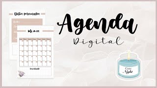 Agenda digital en Word  Ardillas Decoradoras [upl. by Harbison]