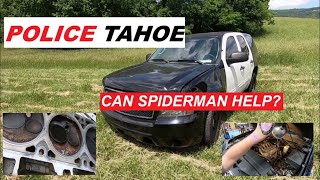 Abandoned Police TahoeNever Assume Nothing chevy shortsvideo tahoe lifter police [upl. by Porty831]