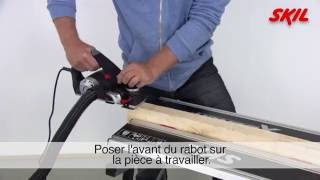 Utilisation dun rabot électrique [upl. by Wit401]