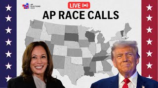 Election results LIVE AP race calls and electoral map 2024 [upl. by Ogata251]