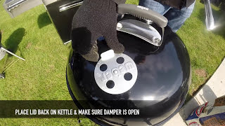 How To Use Your New Weber Kettle Grill  Weber Grills [upl. by Gayel]