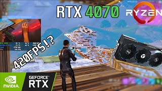 🚀 RTX 4070  Ryzen 5 5600X 🚀Fortnite CHAPTER 5  RANKED  ENDGAME  COMPETITIVE SETTINGS [upl. by Enilesoj938]