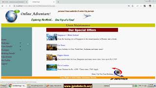 Online Tours Management System  Aspnet Cnet Final Year Project [upl. by Sirod]