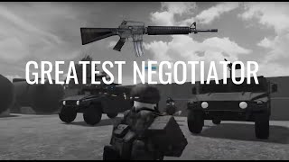 The Greatest Negotiator  Roblox Cold War [upl. by Arteid]