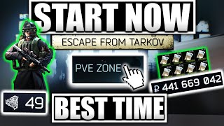 START PVE NOW BEFORE THE HORDE Escape From Tarkov PVE MODE [upl. by Gabbert]