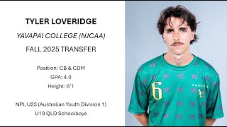 Tyler Loveridge NJCAA D1 Sophomore Highlights [upl. by Egan]